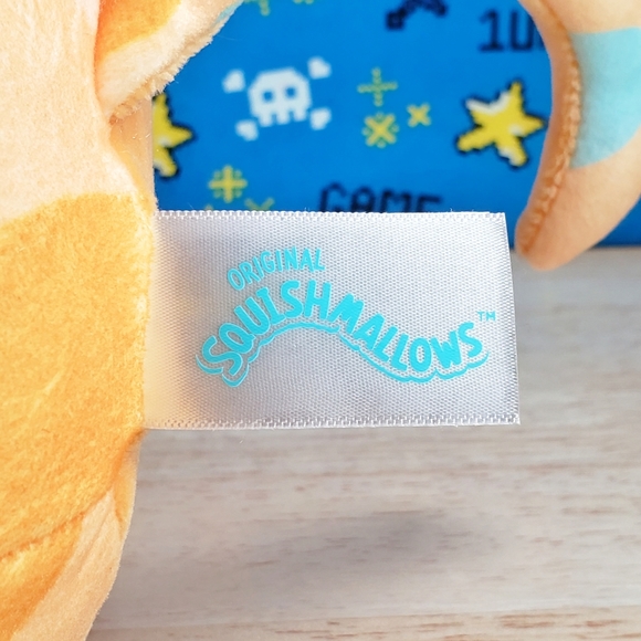 Squishmallow Halton the Orange Stingray 11" UltraSoft Sealife Squad Toy Plush - Picture 5 of 9